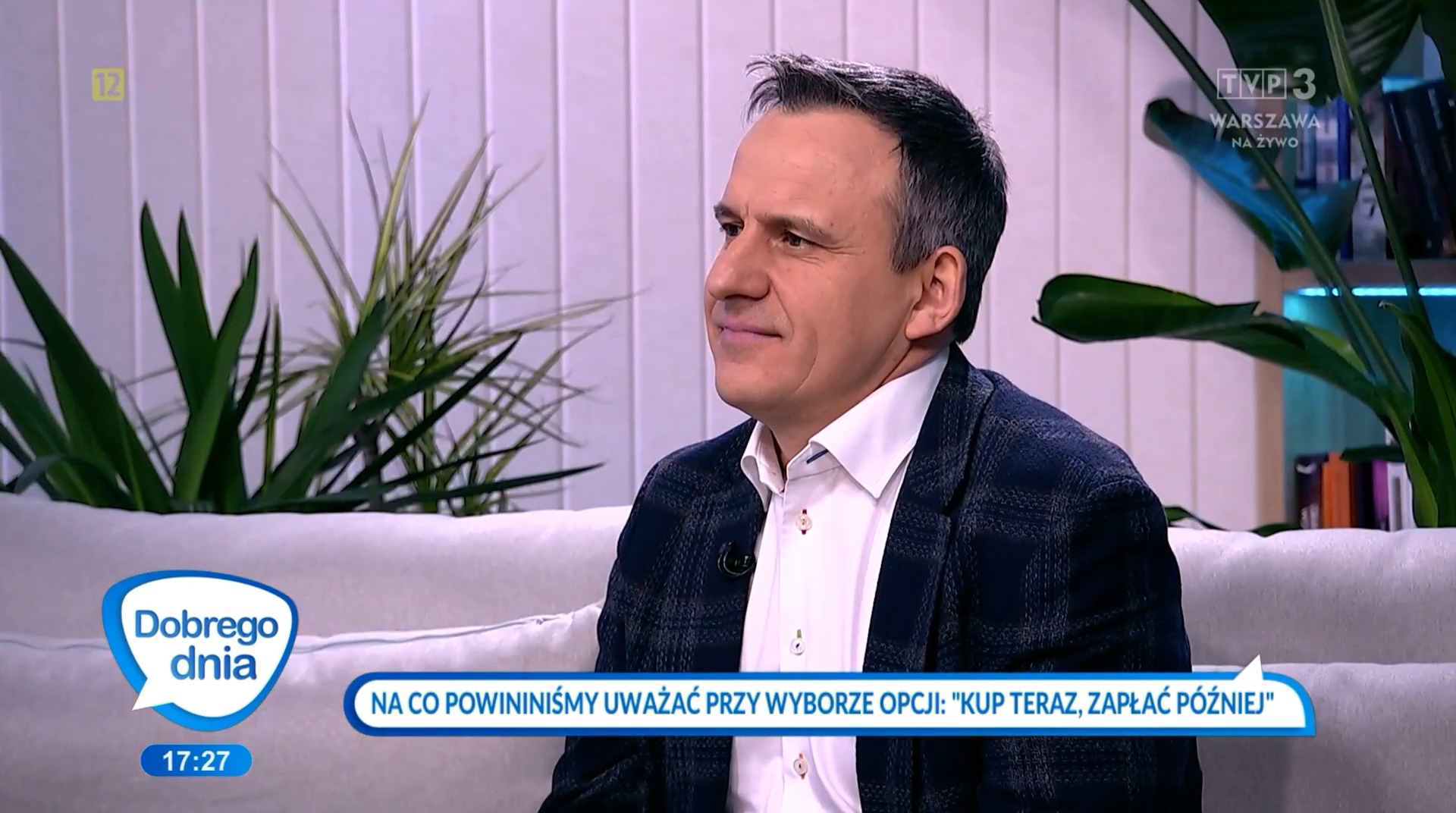 Paweł Majewicz w programie Dobrego dnia na TVP3 Warszawa