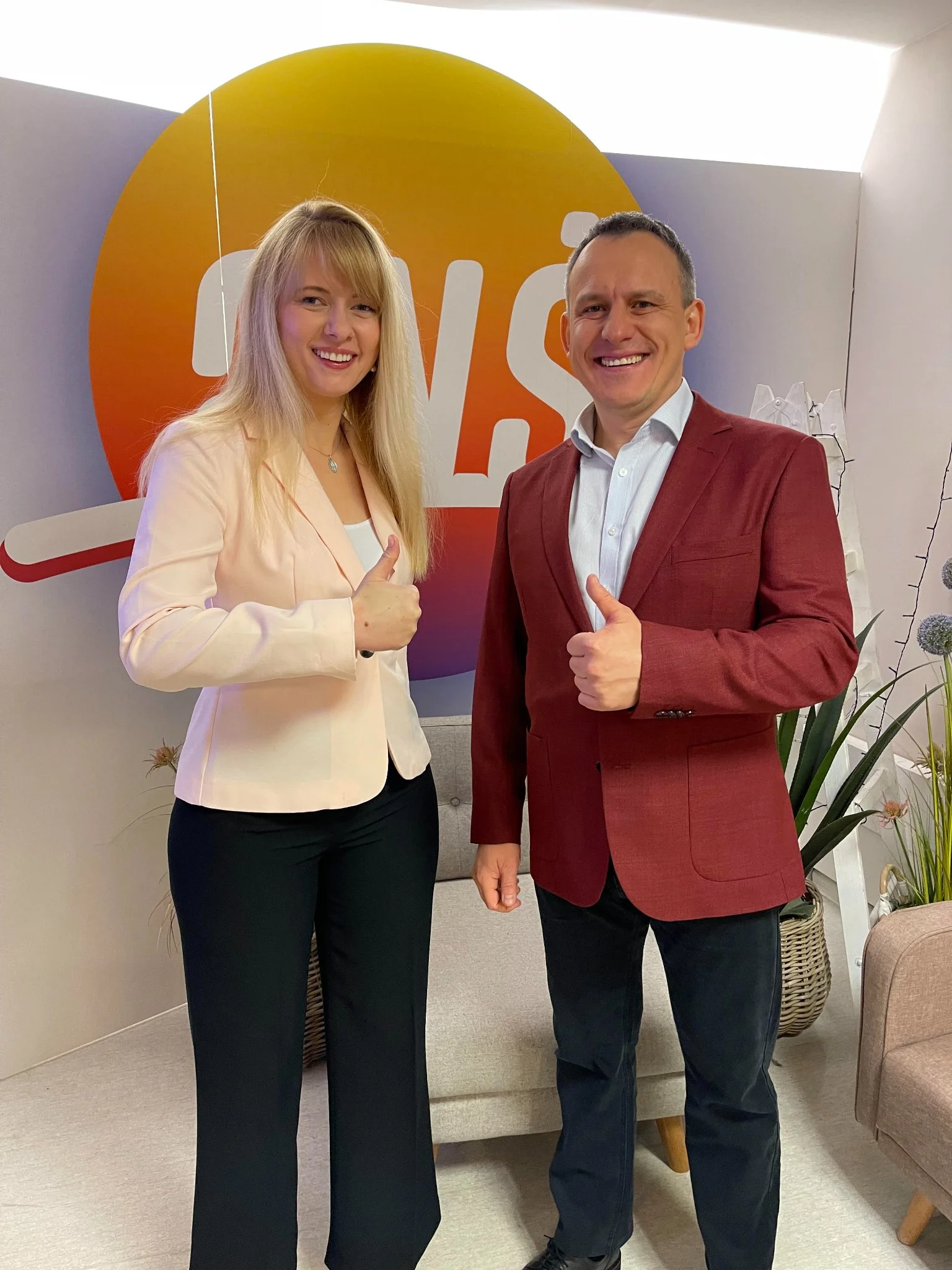 Paweł Majewicz w studiu TVP Pytanie na Śniadanie