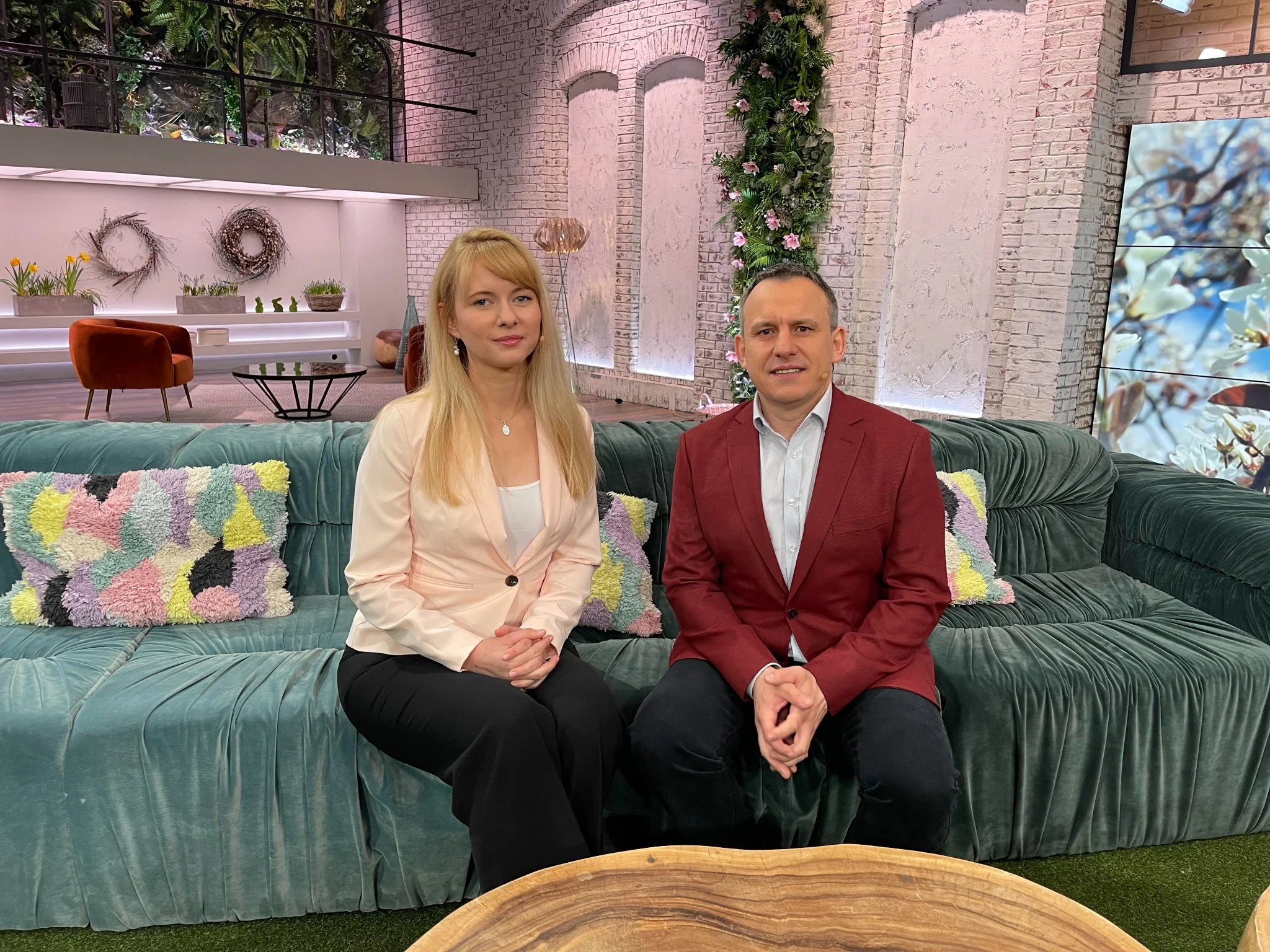 Paweł Majewicz jako ekspert w programie TVP